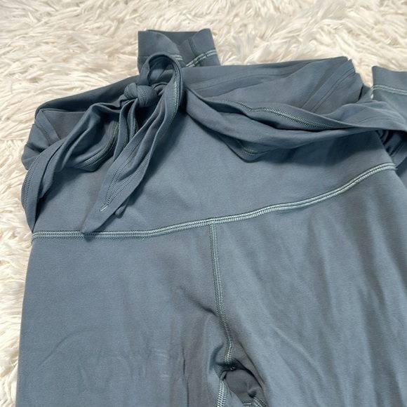 Lululemon Align Pant 28" *Wrap Waist Blue Charcoal - Picture 2 of 7